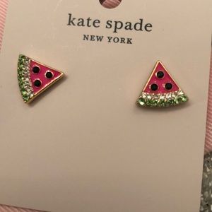 Kate Spade Watermelon Stud picnic perfect earrings